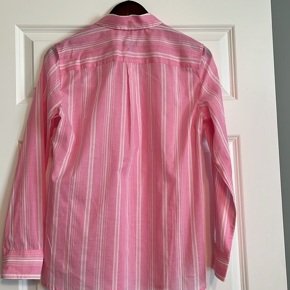 Talbots Pink Long Sleeve Blouse - Picture 6 of 7